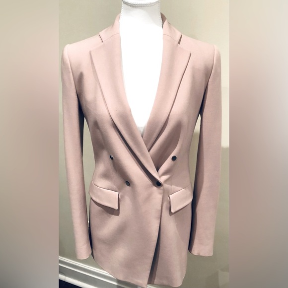 Giorgio Armani Jackets & Blazers - Authentic Giorgio Armani Dusty Pink Double Breasted Wool Blazer/Suit Jacket